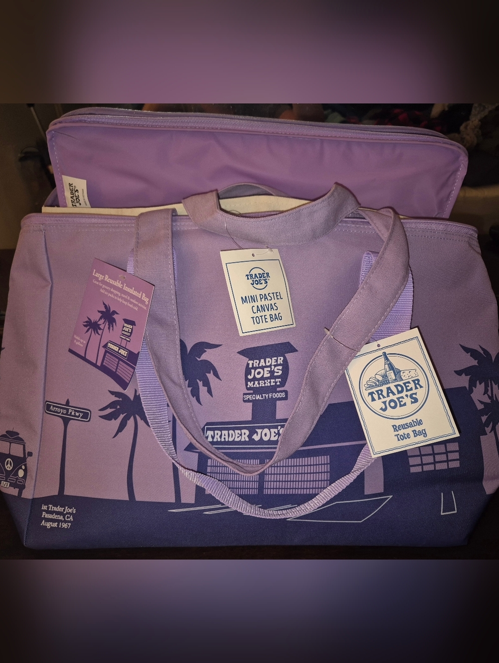 💜Trader Joe's Lavender Bag Gift Set - Picture 4 of 4